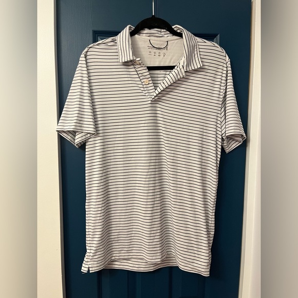 Abercrombie & Fitch Soft Air Knit Striped Polo - Picture 1 of 3